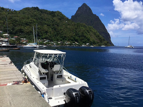 St. Lucia Private Soufriere Speedboat, Mud Bath, and Beach Adventure