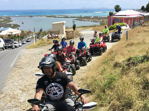 St. Maarten ATV Island Highlights and Beach Break Excursion