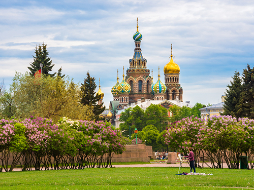St. Petersburg Fountain Park in Peterhof Cruise Excursion Reservations