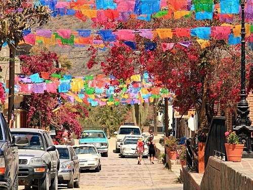 Todos Santos Driving Map