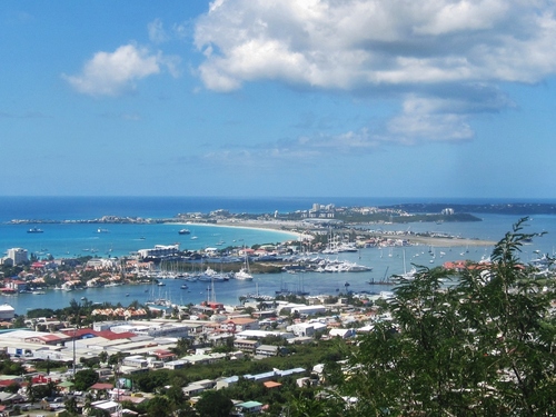 Sint Maarten  Netherlands Antilles open air bus Shore Excursion Booking