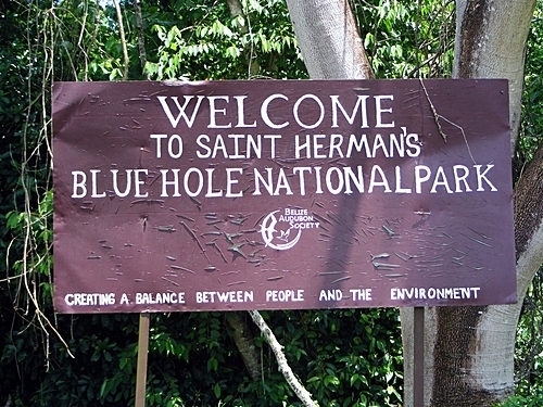Belize  Belize City St. Herman's Blue Hole Booking